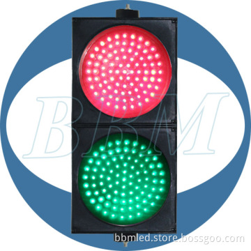 Super Luminous Red Green Full Screen Traffic Lights with 12inch